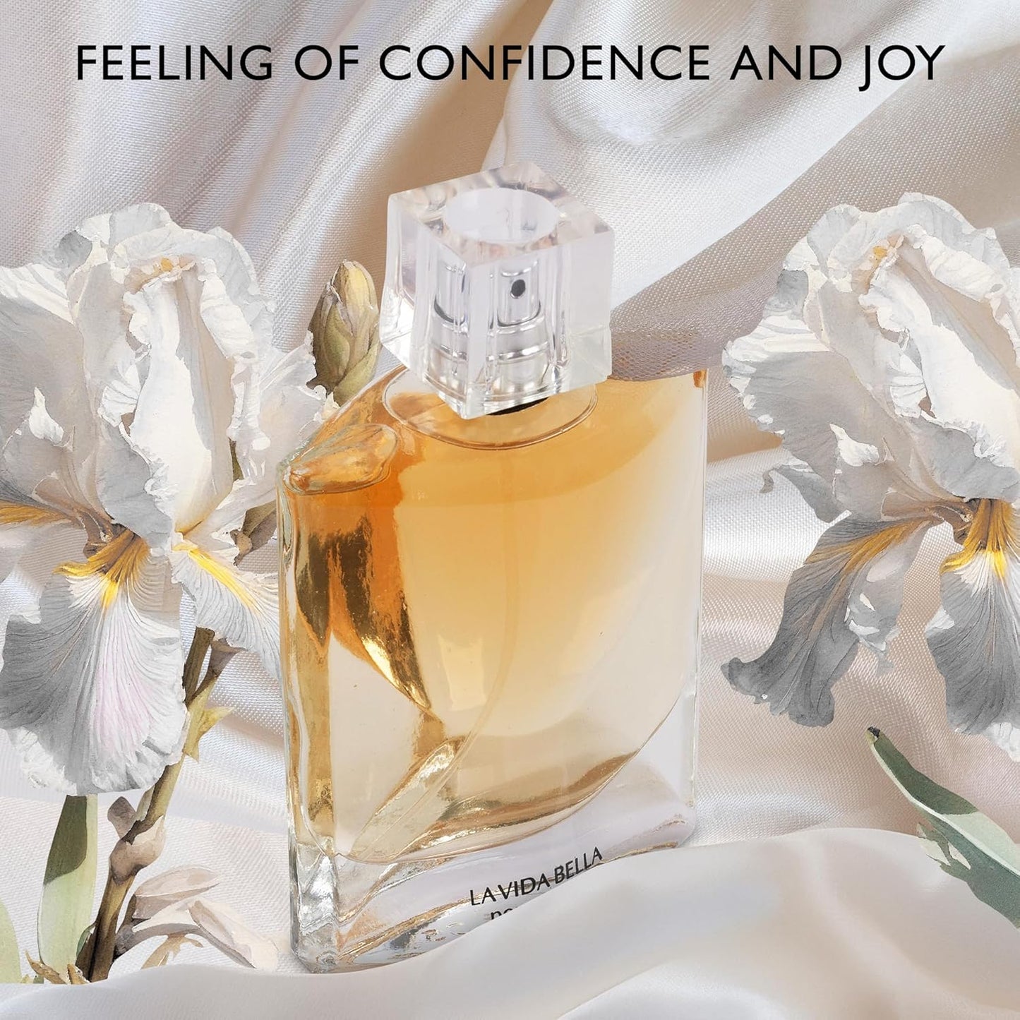 Vanilla Candle & Perfume Gift Set for Women – Cashmere Vanilla Candle (9oz) + Valentine Milano Perfume – Luxury Self Care, Birthday, Mother’s Day Gift Set for Her