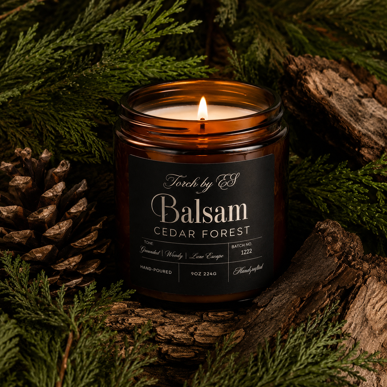 EZ Torch Savage & Balsam Cedar Forest Fragrance Collection