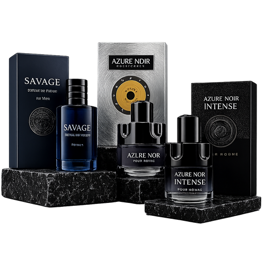 Luxury Noir Collection for Men – 3 Piece Cologne Gift Set