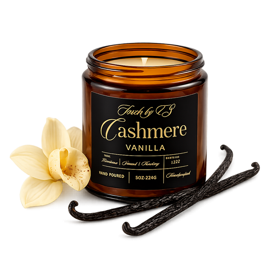 Torch by EZ Cashmere Vanilla Coconut Wax Candle – 9oz