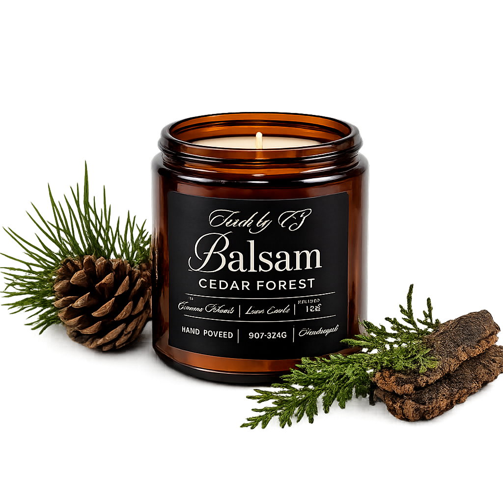 Torch by EZ Balsam Cedar Forest 9oz Coconut Apricot Wax Blend