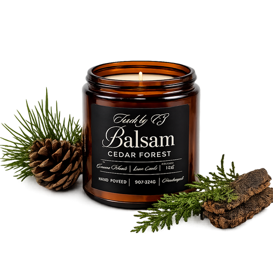 Torch by EZ Balsam Cedar Forest 9oz Coconut Apricot Wax Blend