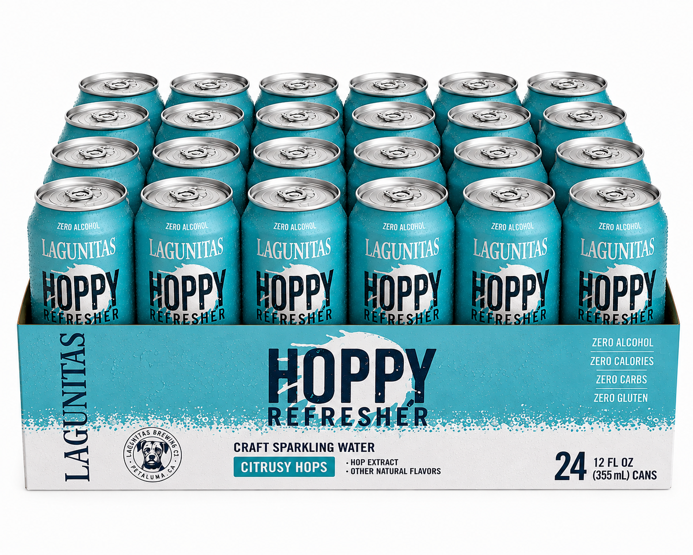 Lagunitas Hoppy Refresher Non-Alcoholic Hop Water Drink - 12oz Cans