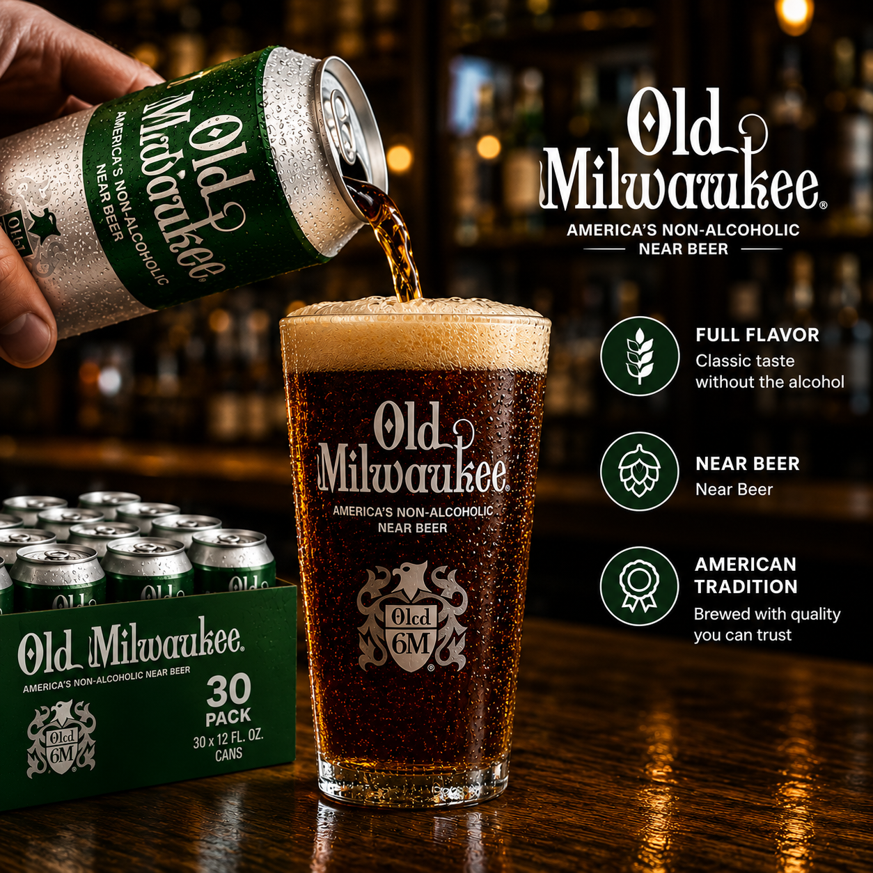 Old Milwaukee Non-Alcoholic Beer