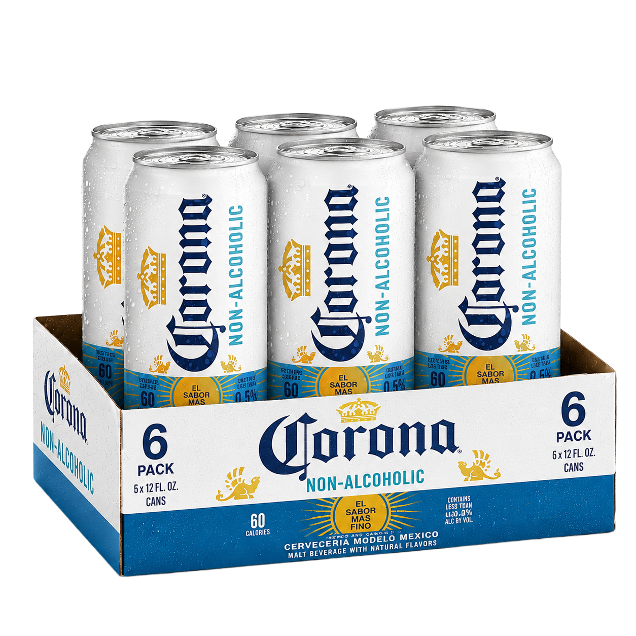 Corona Non-Alcoholic Malt Beverage - 12oz Cans Mexican Import Brew