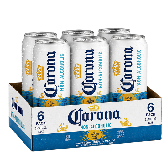 Corona Non-Alcoholic Malt Beverage - 12oz Cans Mexican Import Brew