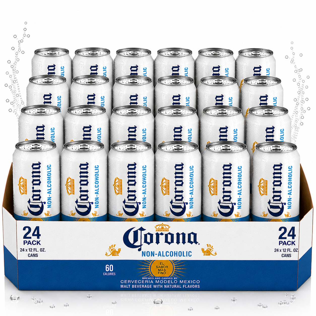 Corona Non-Alcoholic Malt Beverage - 12oz Cans Mexican Import Brew