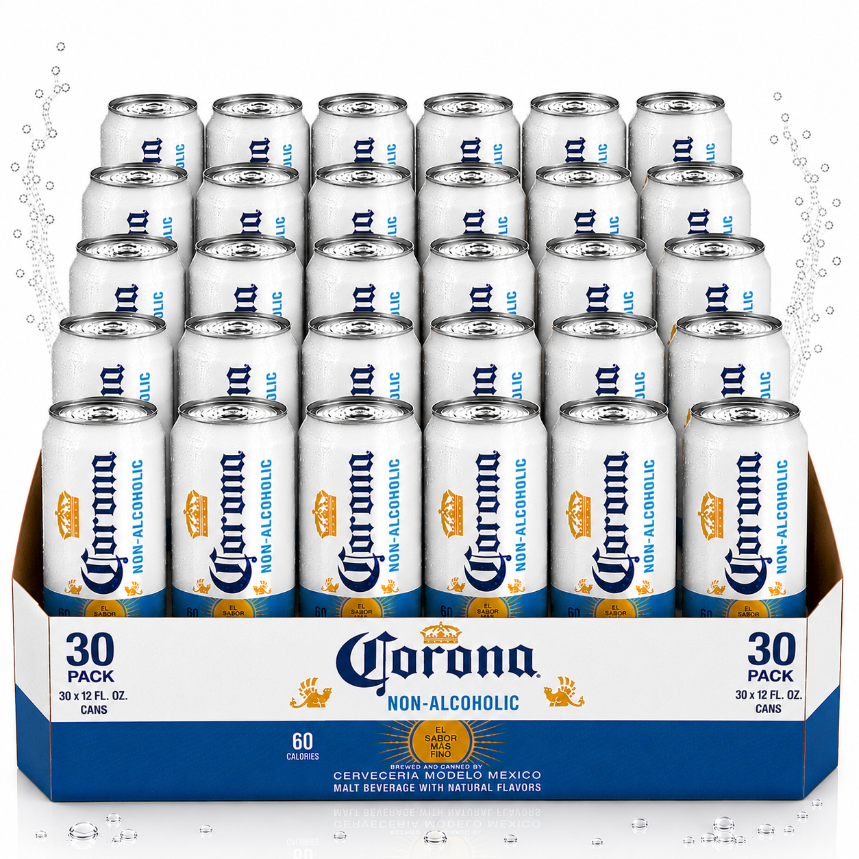 Corona Non-Alcoholic Malt Beverage - 12oz Cans Mexican Import Brew