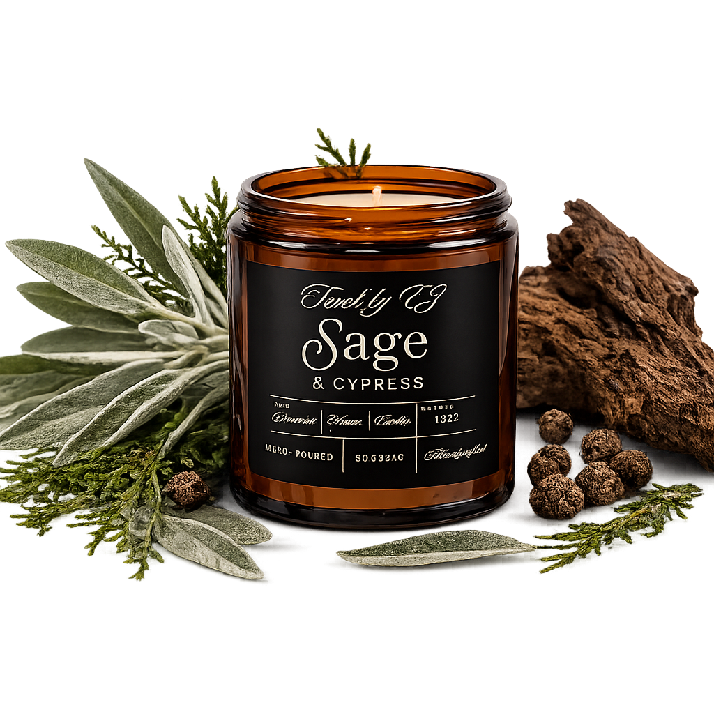 Torch by EZ Sage & Cypress | Coconut Apricot Wax Blend – 9oz