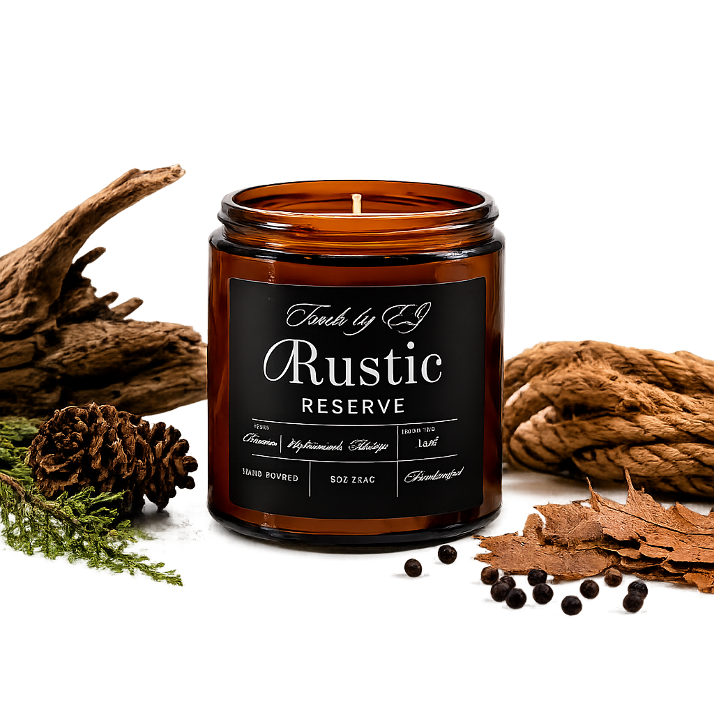 Torch by EZ Rustic Reserve | Coconut Apricot Wax Blend – 9oz