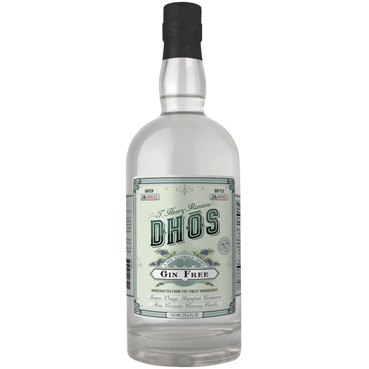 Dhōs Handcrafted Non-Alcoholic Gin - Keto-Friendly, Zero Sugar, Zero Calories, Zero Proof - 750 ML - Perfect for Mocktails - Made in USA - GoDpsMusic