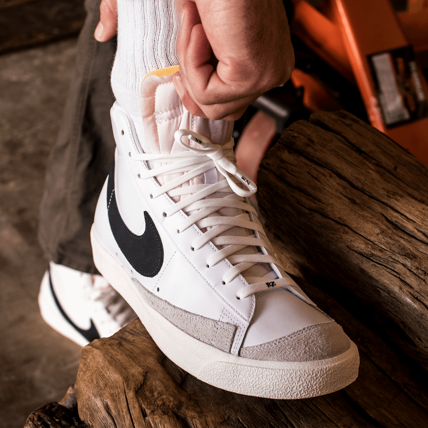 EZ Elastic Laces, White