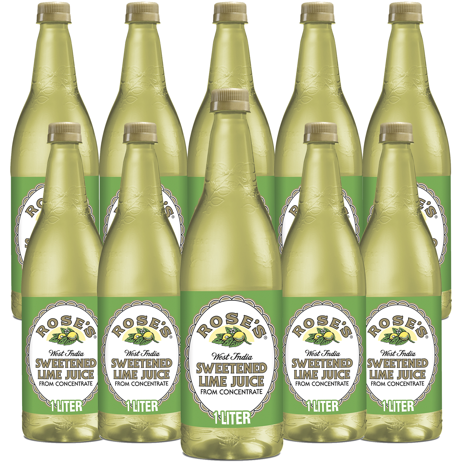 Rose’s Sweetened Lime Juice 1 Liter Bottle, | Perfect for Cocktails, Beverages, and Mixers - GoDpsMusic