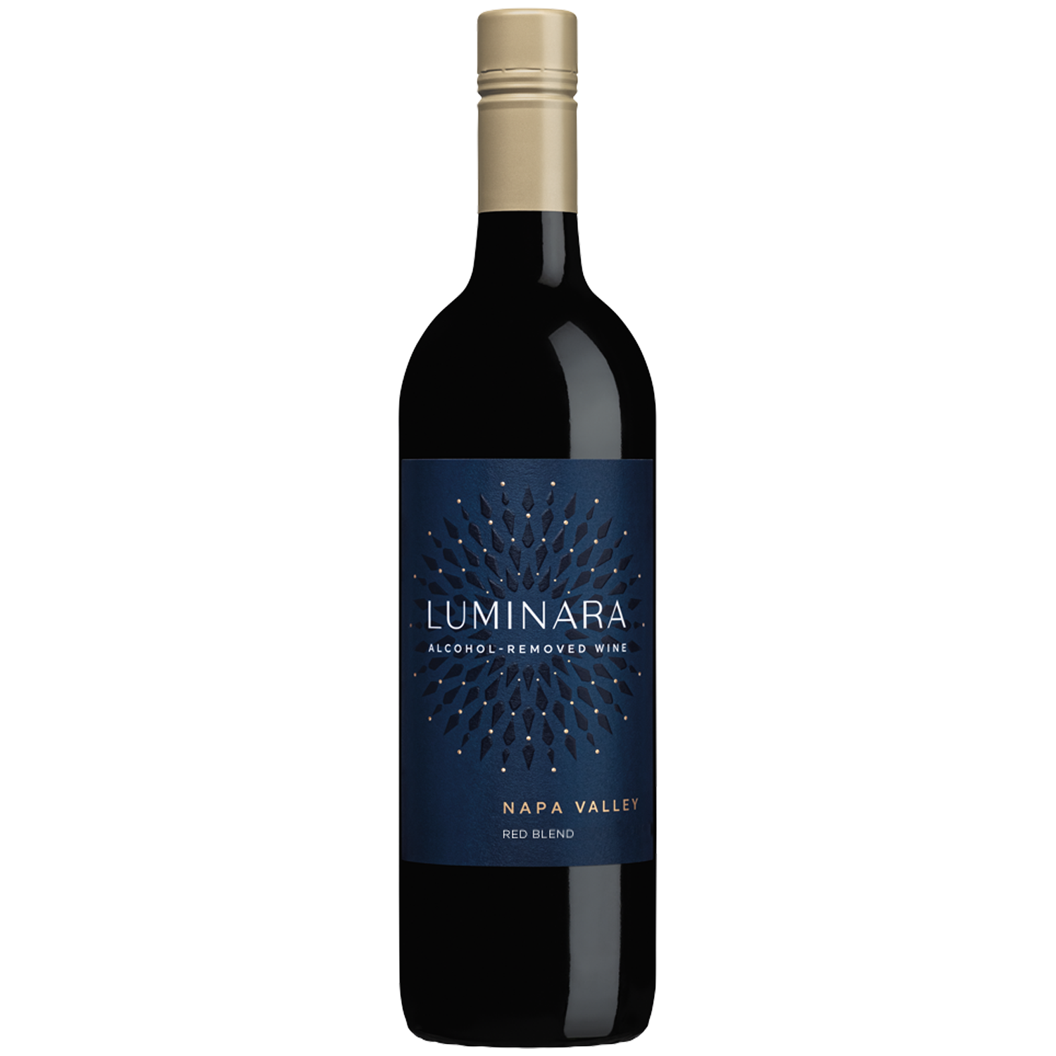 Luminara Alcohol-Removed Red Blend – Premium Non-Alcoholic Red Wine from Napa Valley – 750ml Bottle - GoDpsMusic