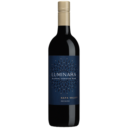 Luminara Alcohol-Removed Red Blend – Premium Non-Alcoholic Red Wine from Napa Valley – 750ml Bottle - GoDpsMusic