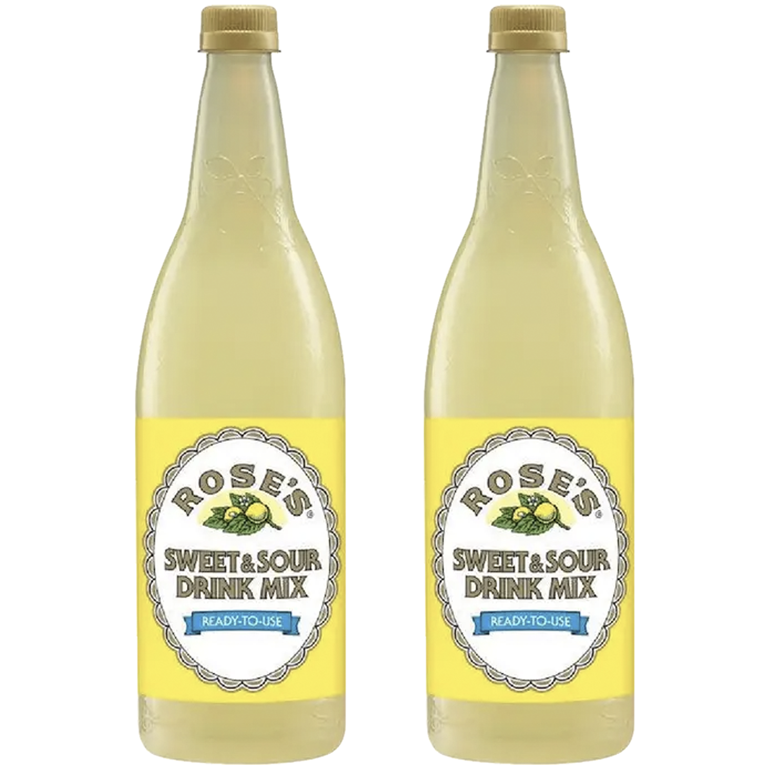 Rose’s Sweetened Sweet & Sour Syrup 1 Liter Bottle, | Perfect for Cocktails, Beverages, and Mixers - GoDpsMusic