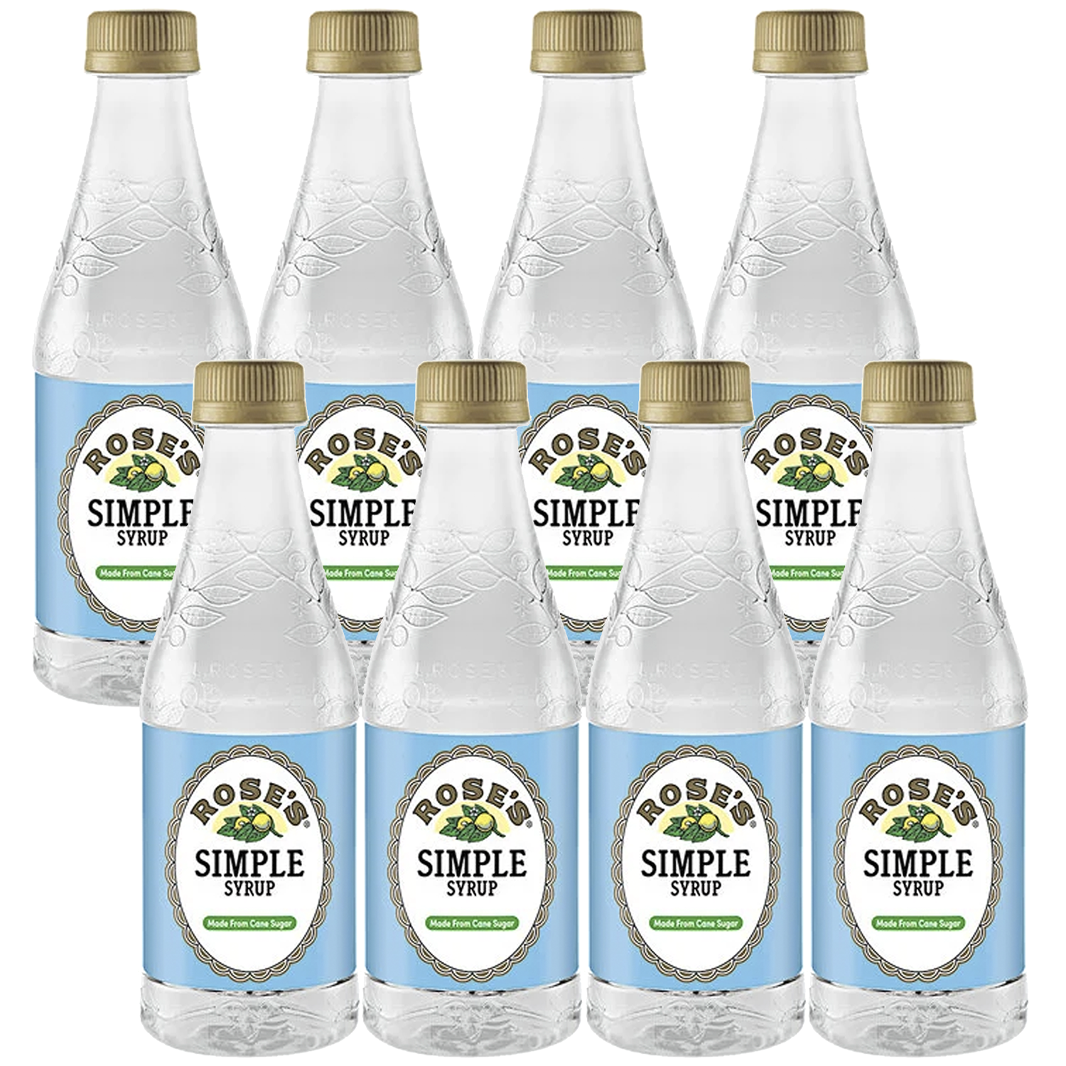 Rose’s Sweetened Simple Syrup 12 OZ Bottle, | Perfect for Cocktails, Beverages, and Mixers - GoDpsMusic