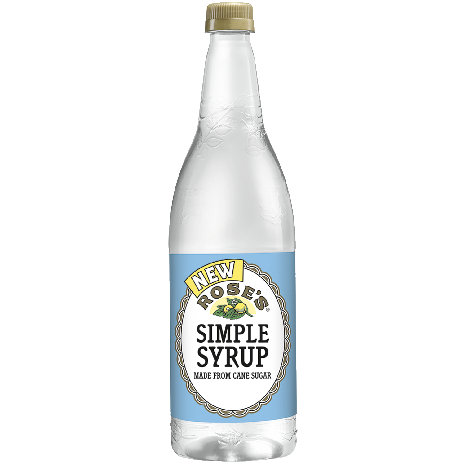 Rose’s Sweetened Simple Syrup 1 Liter Bottle, | Perfect for Cocktails, Beverages, and Mixers - GoDpsMusic