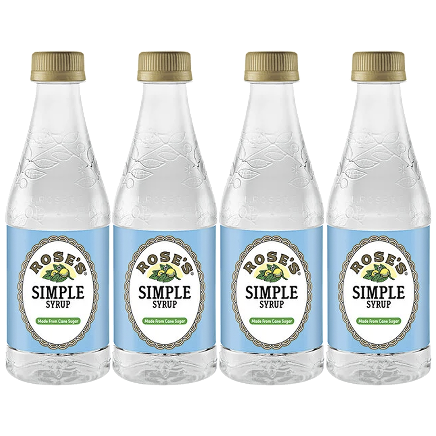 Rose’s Sweetened Simple Syrup 12 OZ Bottle, | Perfect for Cocktails, Beverages, and Mixers - GoDpsMusic