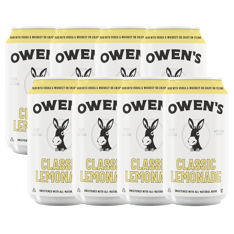 Owen’s Craft Mixers Classic Lemonade Handcrafted in the USA with Premium Ingredients Vegan & Gluten-Free Soda Mocktail and Cocktail Mixer - GoDpsMusic