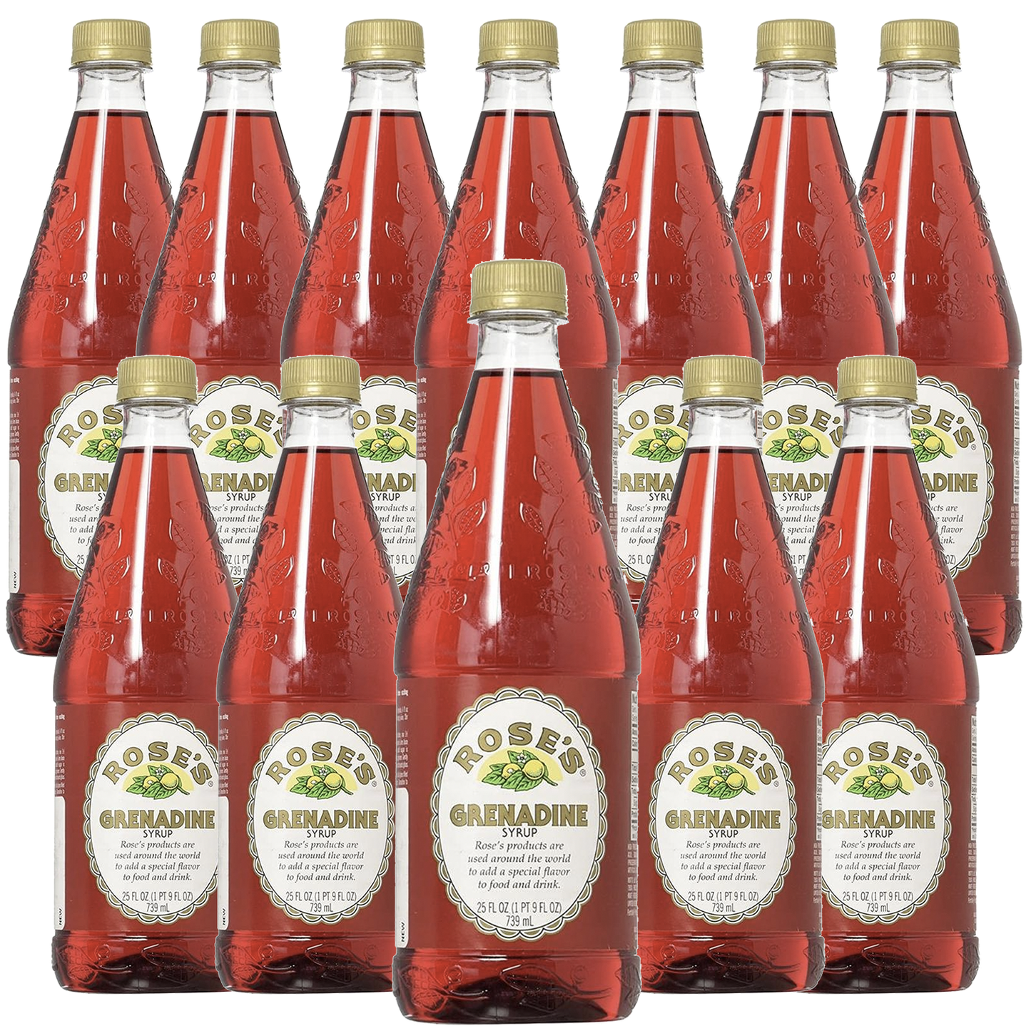 Rose’s Sweetened Grenadine Syrup 12 OZ Bottle, | Perfect for Cocktails, Beverages, and Mixers - GoDpsMusic
