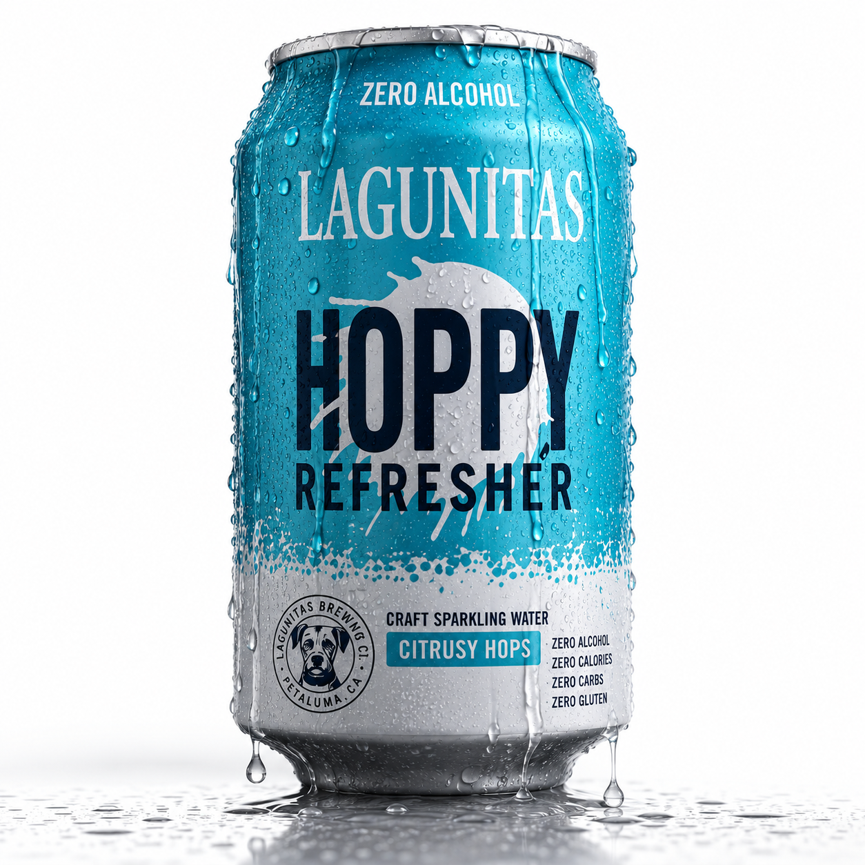 Lagunitas Hoppy Refresher Non-Alcoholic Hop Water Drink - 12oz Cans