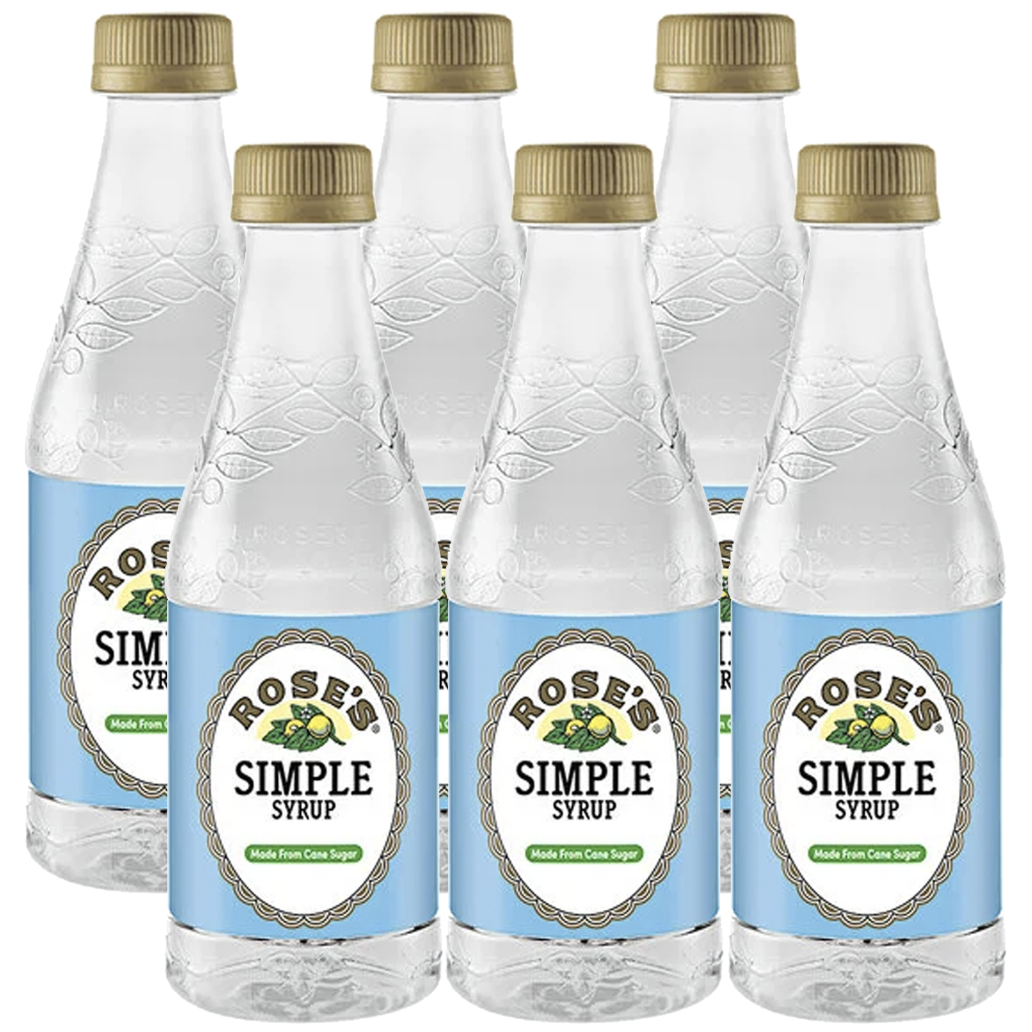 Rose’s Sweetened Simple Syrup 12 OZ Bottle, | Perfect for Cocktails, Beverages, and Mixers - GoDpsMusic