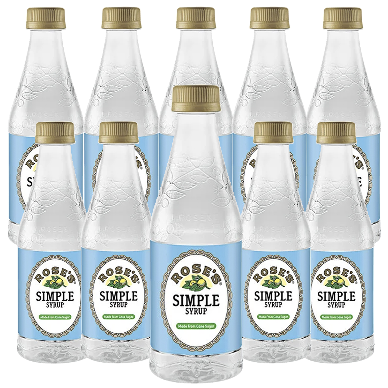 Rose’s Sweetened Simple Syrup 12 OZ Bottle, | Perfect for Cocktails, Beverages, and Mixers - GoDpsMusic