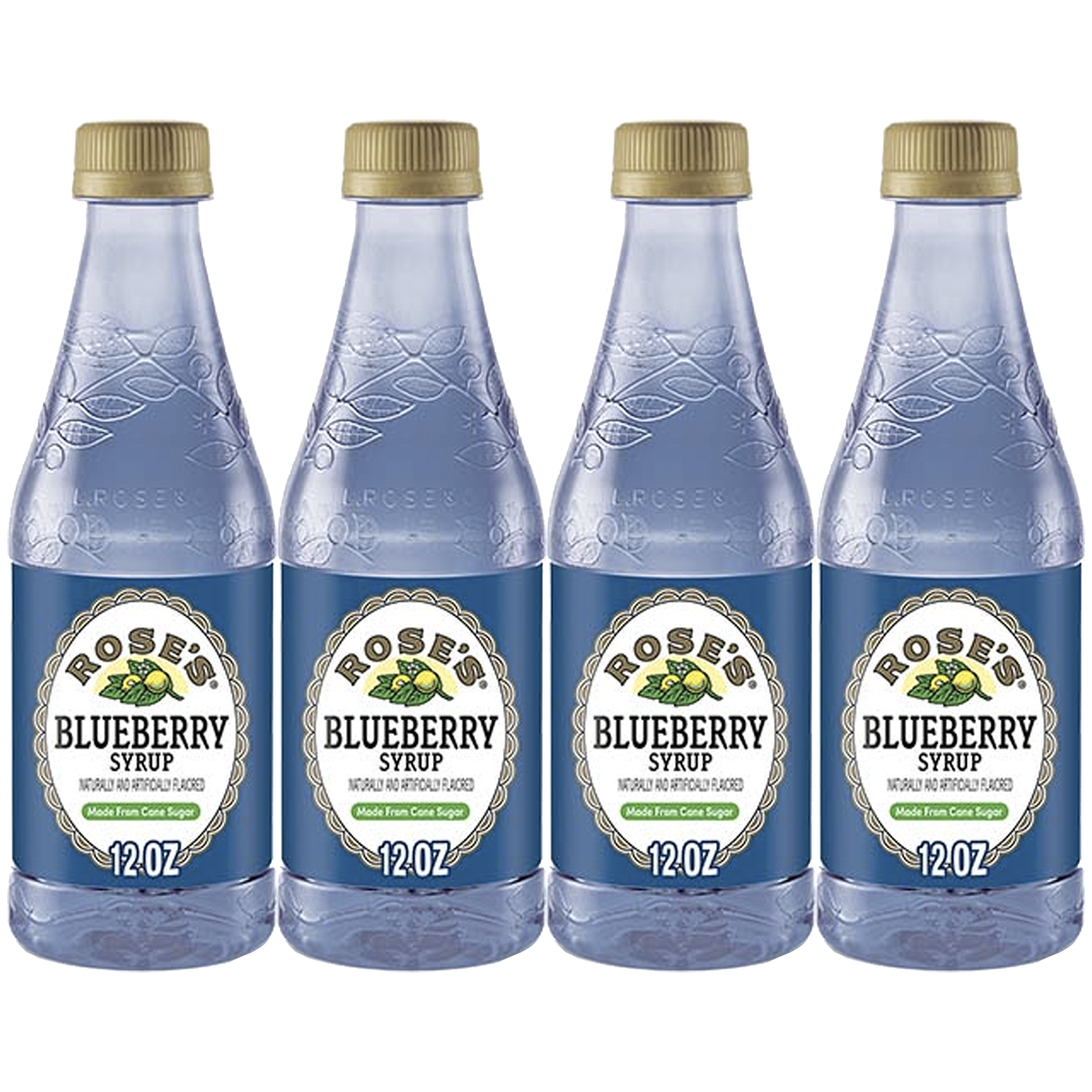 Rose’s Sweetened Blueberry Syrup 12 OZ Bottle, | Perfect for Cocktails, Beverages, and Mixers - GoDpsMusic
