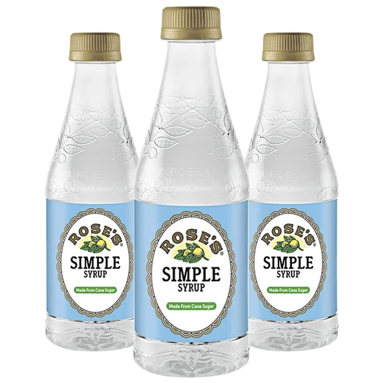 Rose’s Sweetened Simple Syrup 12 OZ Bottle, | Perfect for Cocktails, Beverages, and Mixers - GoDpsMusic