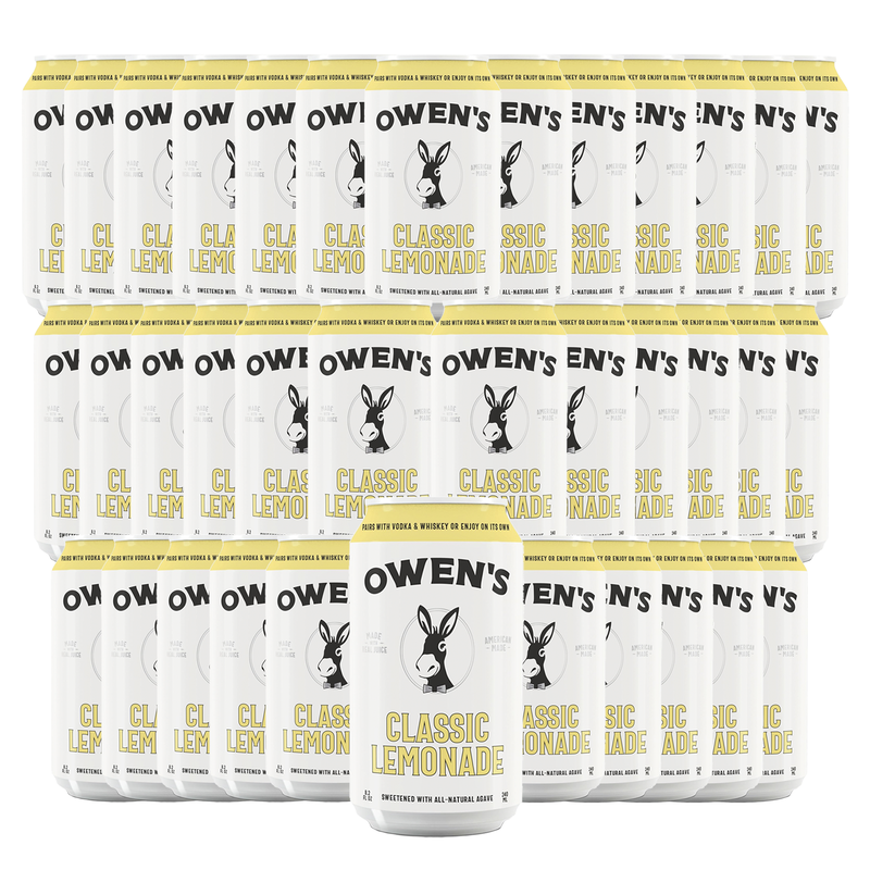 Owen’s Craft Mixers Classic Lemonade Handcrafted in the USA with Premium Ingredients Vegan & Gluten-Free Soda Mocktail and Cocktail Mixer - GoDpsMusic